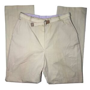 Vintage Wrangler Yellow Woman's Pants With Belt Size 18